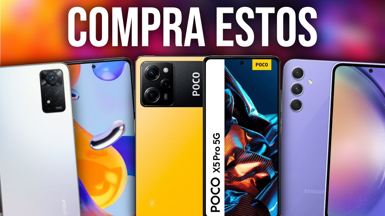 Los cinco celulares gama media más destacados del mercado, FOTOS, especificaciones, precio, características, teléfonos, móviles, TECNOLOGIA