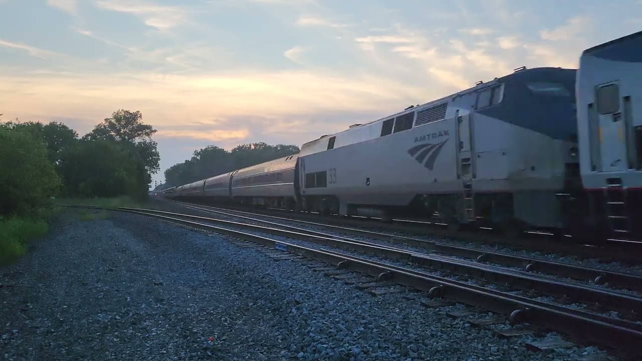 Amtrak 190 East. Chesterton, IN 