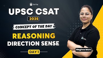 Direction Sense UPSC CSAT | CSAT Reasoning Syllabus Questions & Answers PDF | Reasoning PYQs |EduTap