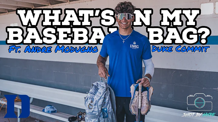 What's In My Baseball Bag? FT. Andre Modugno Class Of 2024 3rd Baseman Committed To Duke