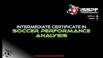 Intermediate Certificate in Soccer Performance Analysis