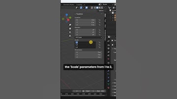 Difference between Scale and Dimensions in Blender  #tutorial #blenderforbegginer #blender