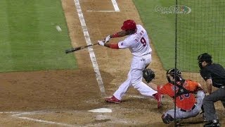 MIA@PHI: Brown swats two-run homer to right in sixth