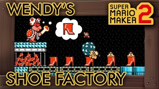 Super Mario Maker 2 - Wendy's Illegal Shoe Factory