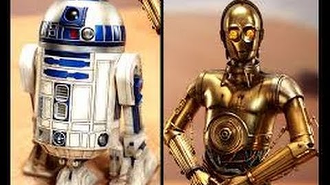 Star wars battlefront C3P0, and R2-D2 screen!