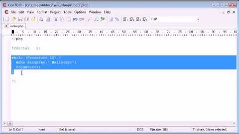 Beginner PHP Tutorial   26   do while Loop
