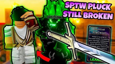 [YBA] SPTW Pluck is a GOATED MENACE in RANKED...