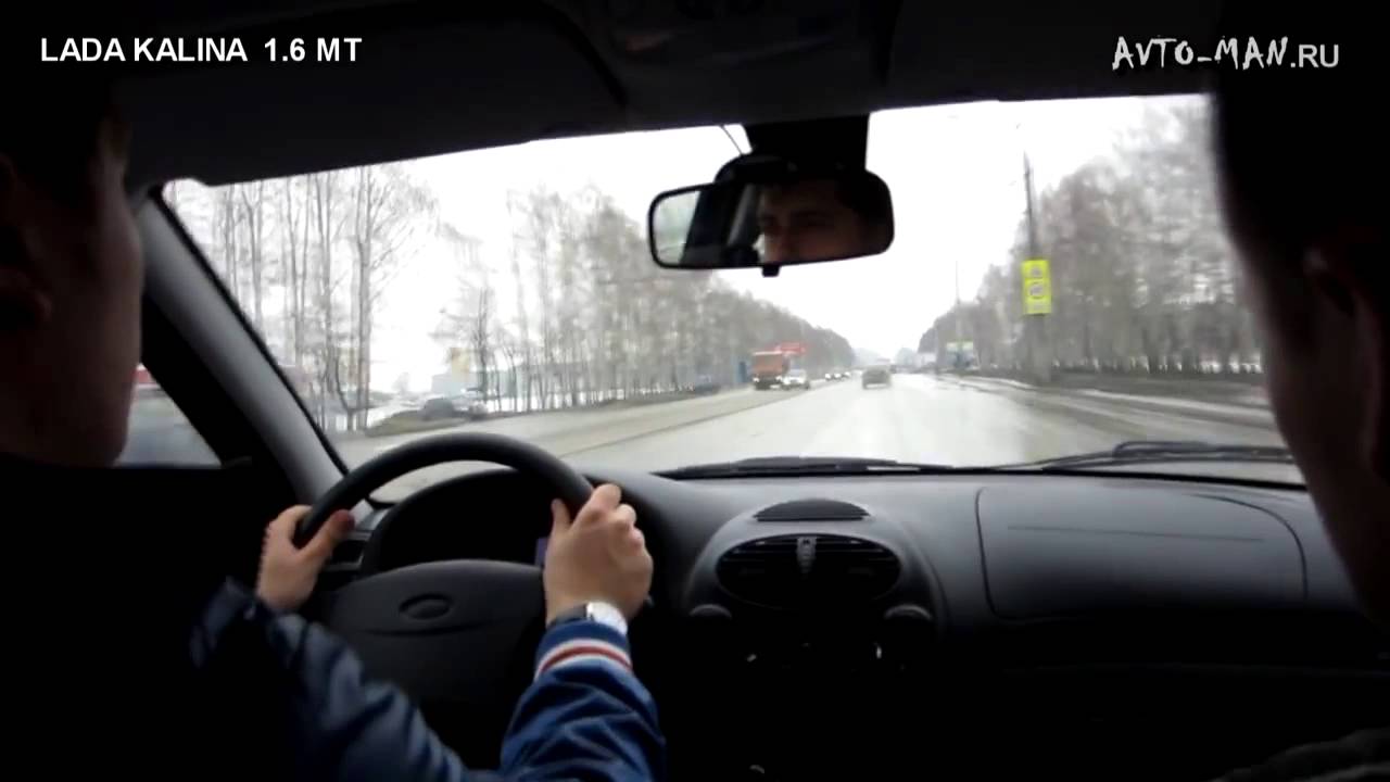 Тест драйв лада калина