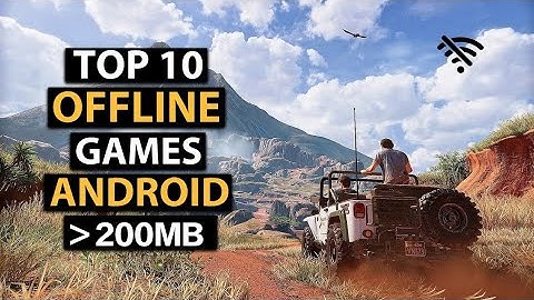 Top 10 OFFLINE Games For Android Under 200mb | HD Graphics 2023