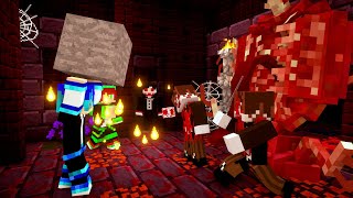 INVADIMOS O ESCONDERIJO SECRETO DOS VAMPIROS NO MINECRAFT