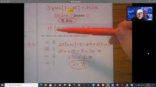 SAT Practice Test #2-Math With Calculator-Problems 11-20