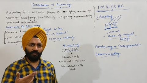 Lec 3 Introduction to Accounting Part 1 By Harmeek Sir