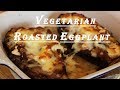 Greek Style - Vegetarian Stuffed Eggplant: Veg. Melitzanes Papoutsakia