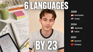 How I Learned 6 Languages by 23 (just copy me)