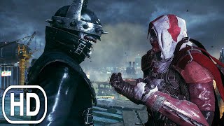 Justice League Batman VS Azrael Boss Fight - Batman Arkham Knight