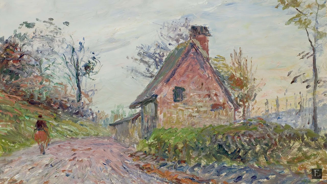 Camille Pissarro – The Countryside near Rouen - 2 Hour Screensaver