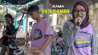 LINDA RISMA SENYUM SENDIRI KE AKANG KENDANG SAAT MENYANYIKAN PRIA IDAMAN BERSAMA IRAMA INDONESIA