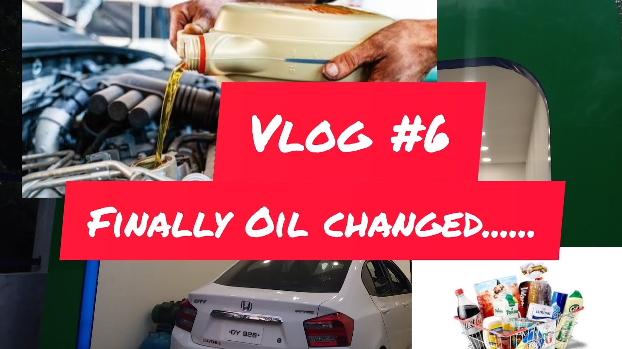 Car Oil change Daily life vlog Life in Islamabad YouTube