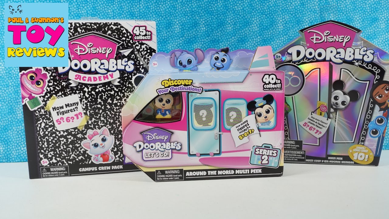 Disney Doorables Academy Campus Crew Figure Pack : Target