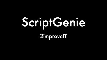 ScriptGenie