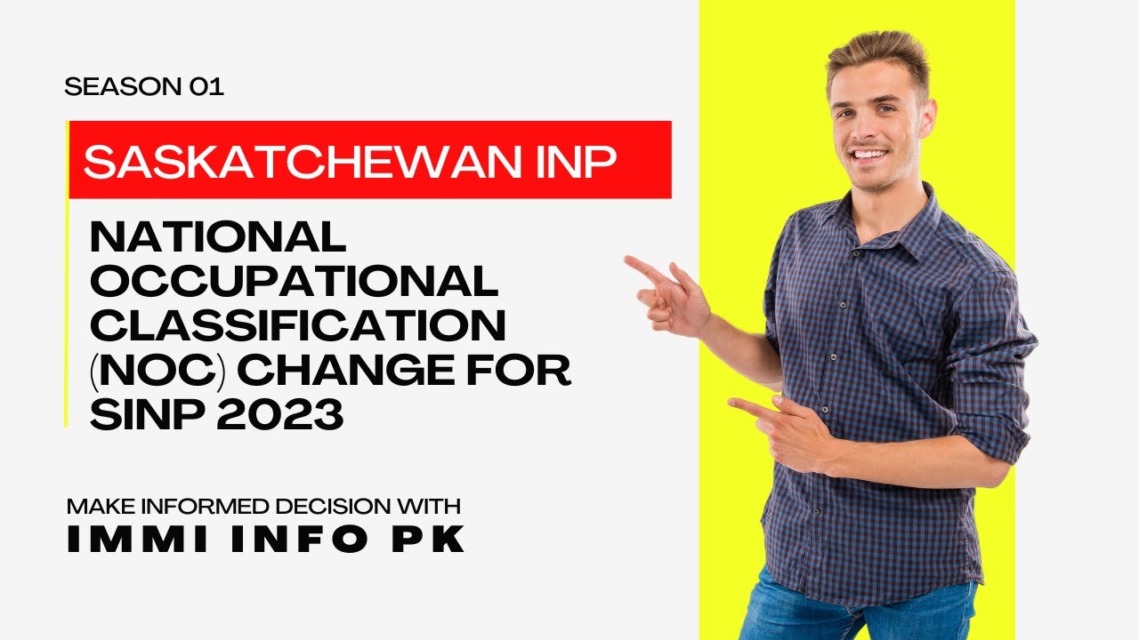 SINP Online System - National Occupational Classification (NOC) Change for 2023