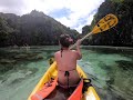 kayak in El Nido Palawan