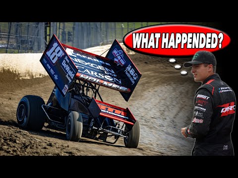 Where Did We Go Wrong? What Happened To Our Car At Willamette Speedway...(410 Sprint Car)