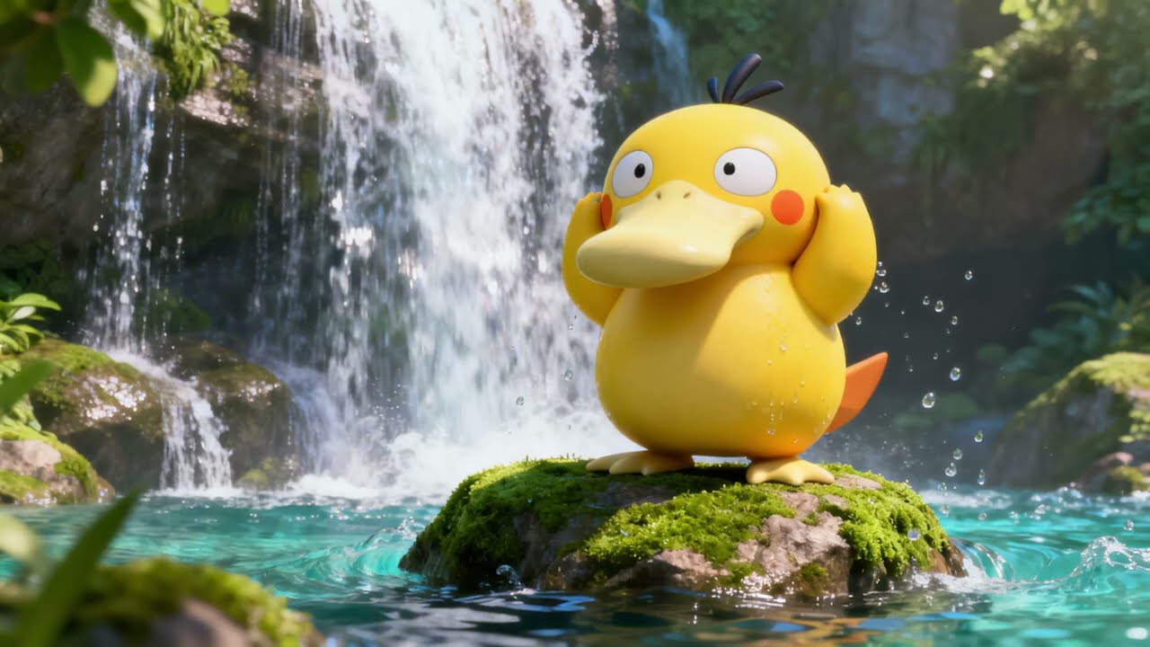 Psyduck – The Silly Headache Duck Pokémon!