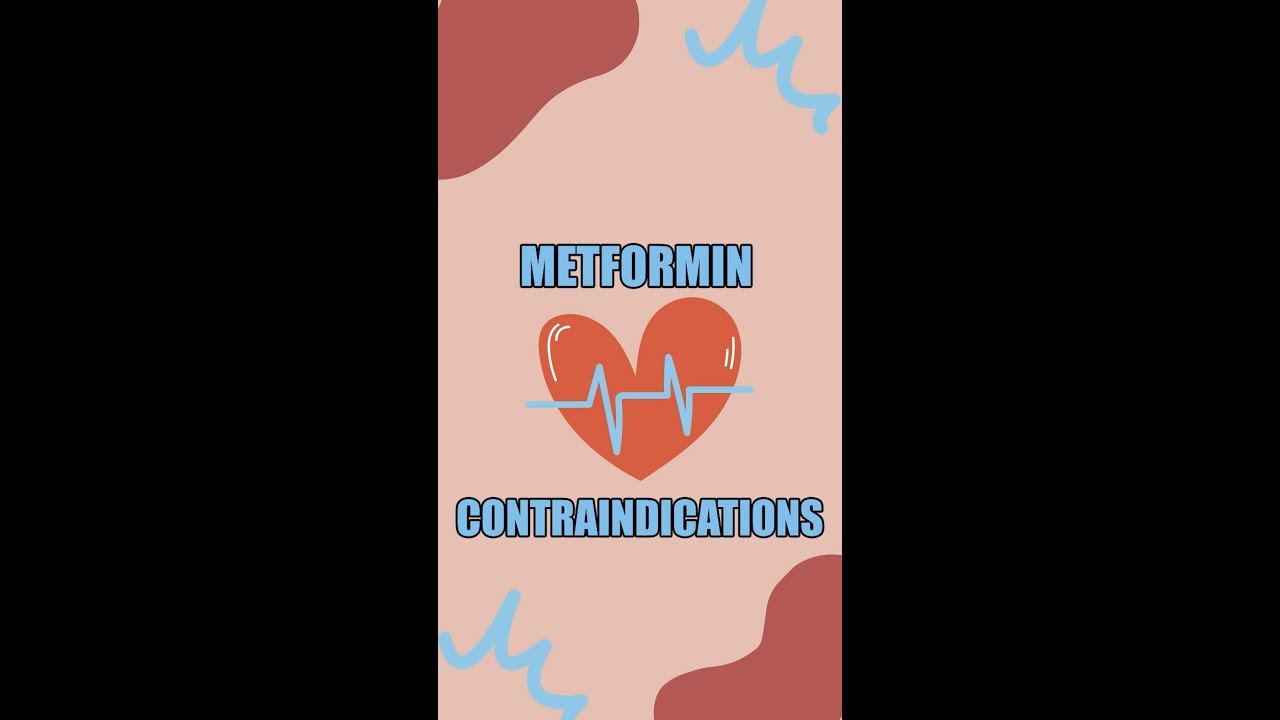 Metformin contraindications: STOP this DRUG in these scenarios!