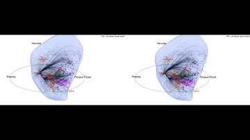 Laniakea Supercluster (Stereo3D version)