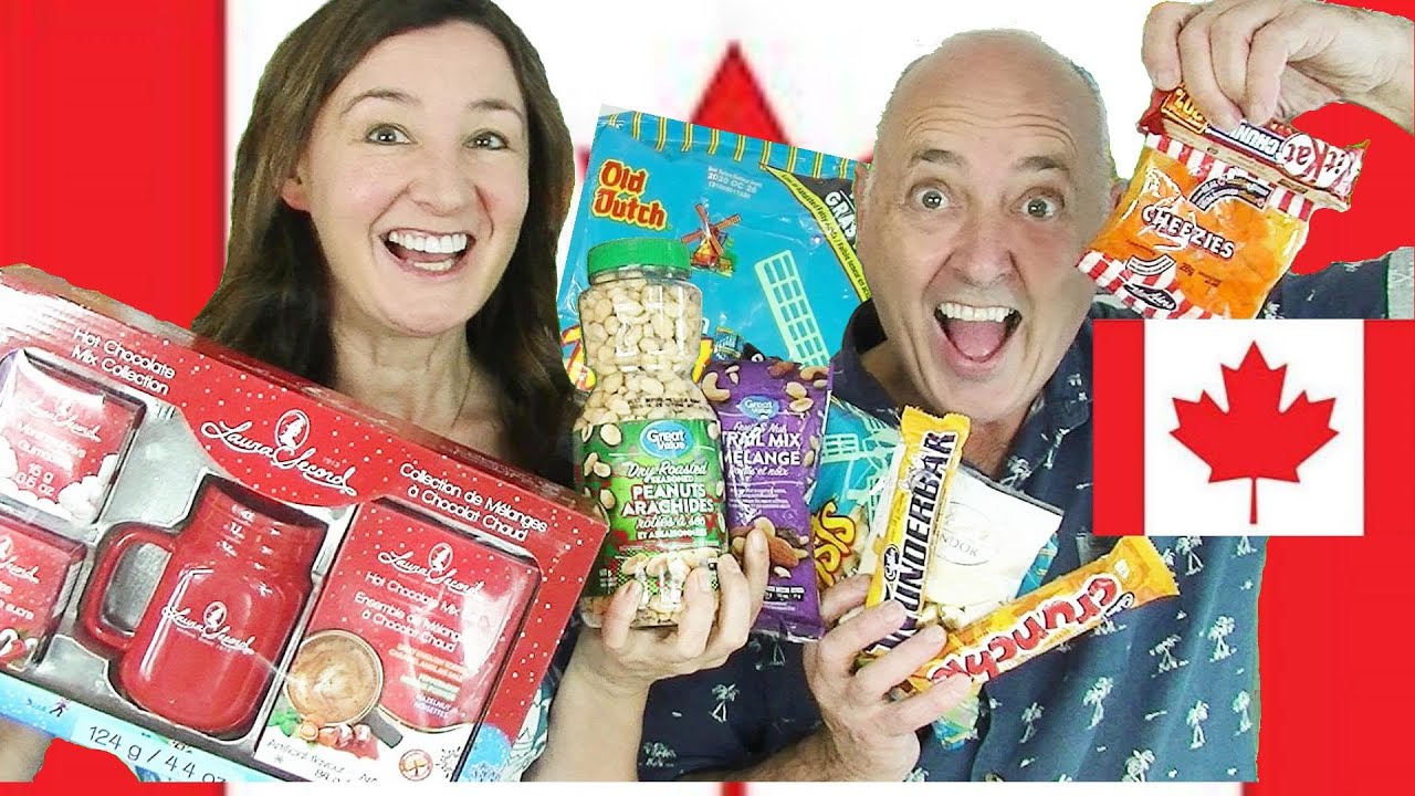 CANADIAN Taste Test Old Dutch, Cheezies,  Crunchie, Laura Secord and More