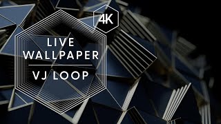 Downloadable 4K Live Wallpaper, Screensaver & VJ Loop | Rotating Black & Gold 3D Sphere screenshot 5