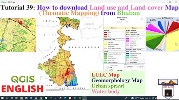 How to download Land use and Land cover Map (Thematic Mapping) from Bhuban