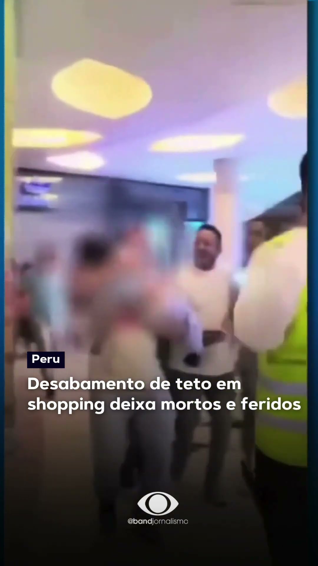 Desabamento de teto em shopping deixa quatro mortos e 70 feridos no Peru