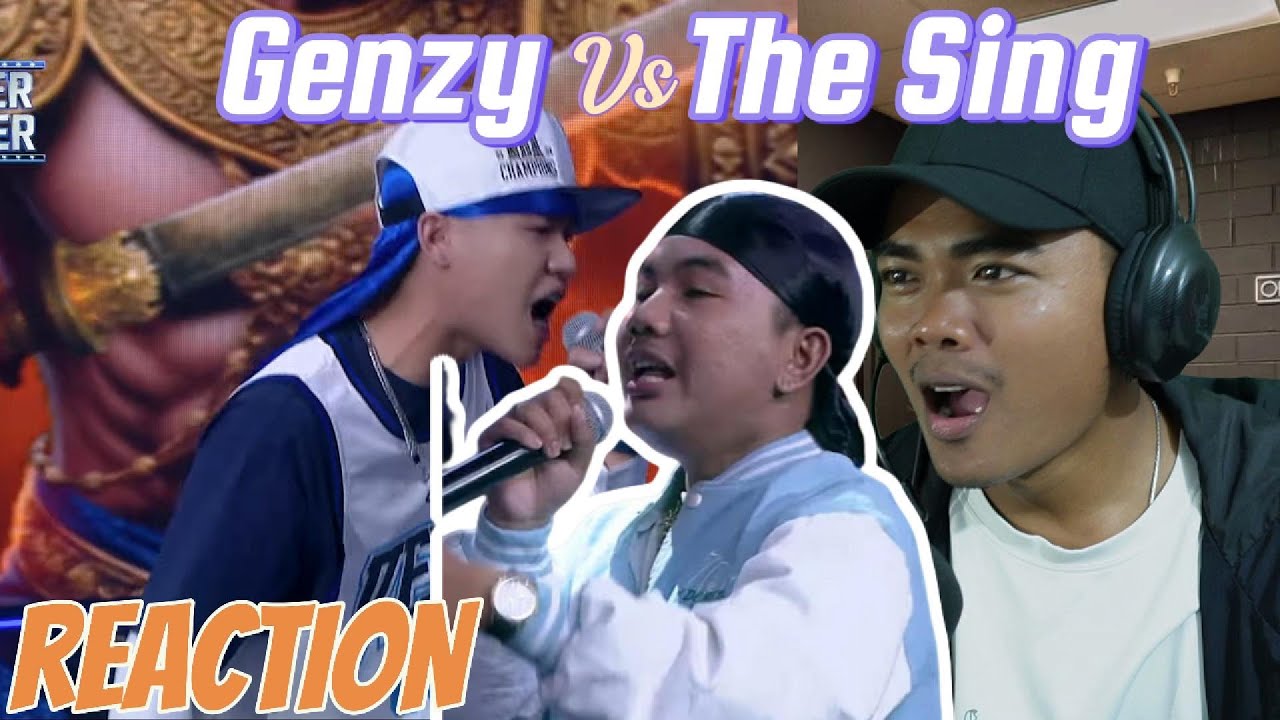 Reaction | GENZY​ VS THE SING x STAGE FIGHT | 
