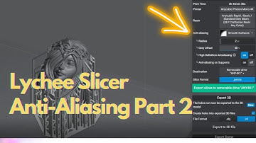 3D Printing Lychee Slicer Anti-Aliasing settings explained part 2