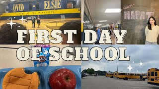 First day of school เกือบได้นั่งกินข้าวคนเดียว! | exchange student USA