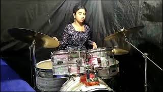 One Way Ticket ~ Eruption (Drum  cover by Anindita ghosh)🔥🔥🔥🔥