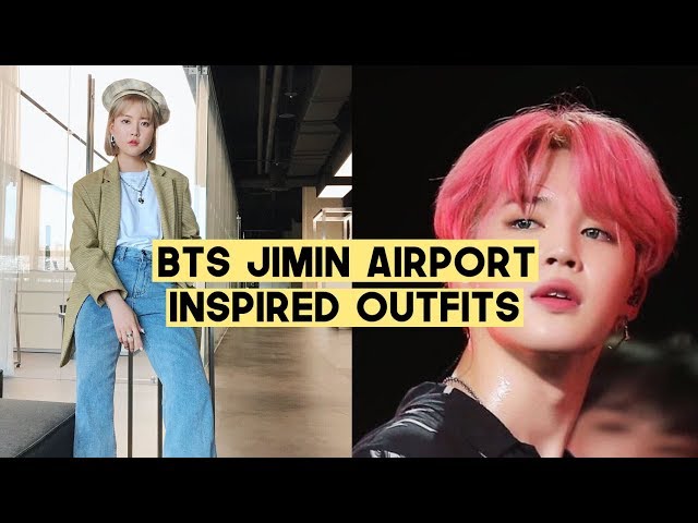 Bts airport fashion, jimin fashion and bts fashion k-pop #2196905 on