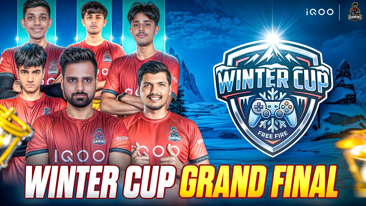 WINTER CUP GRAND FINALS LIVE WITH TOTAL GAMING ESPORTS! | #freefireindiatournament #freefirelive