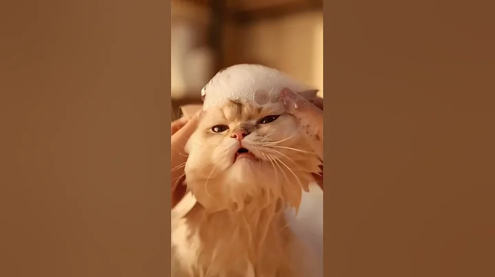 Video 11813151: cat water, bath