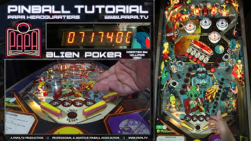 Alien Poker Pinball Tutorial