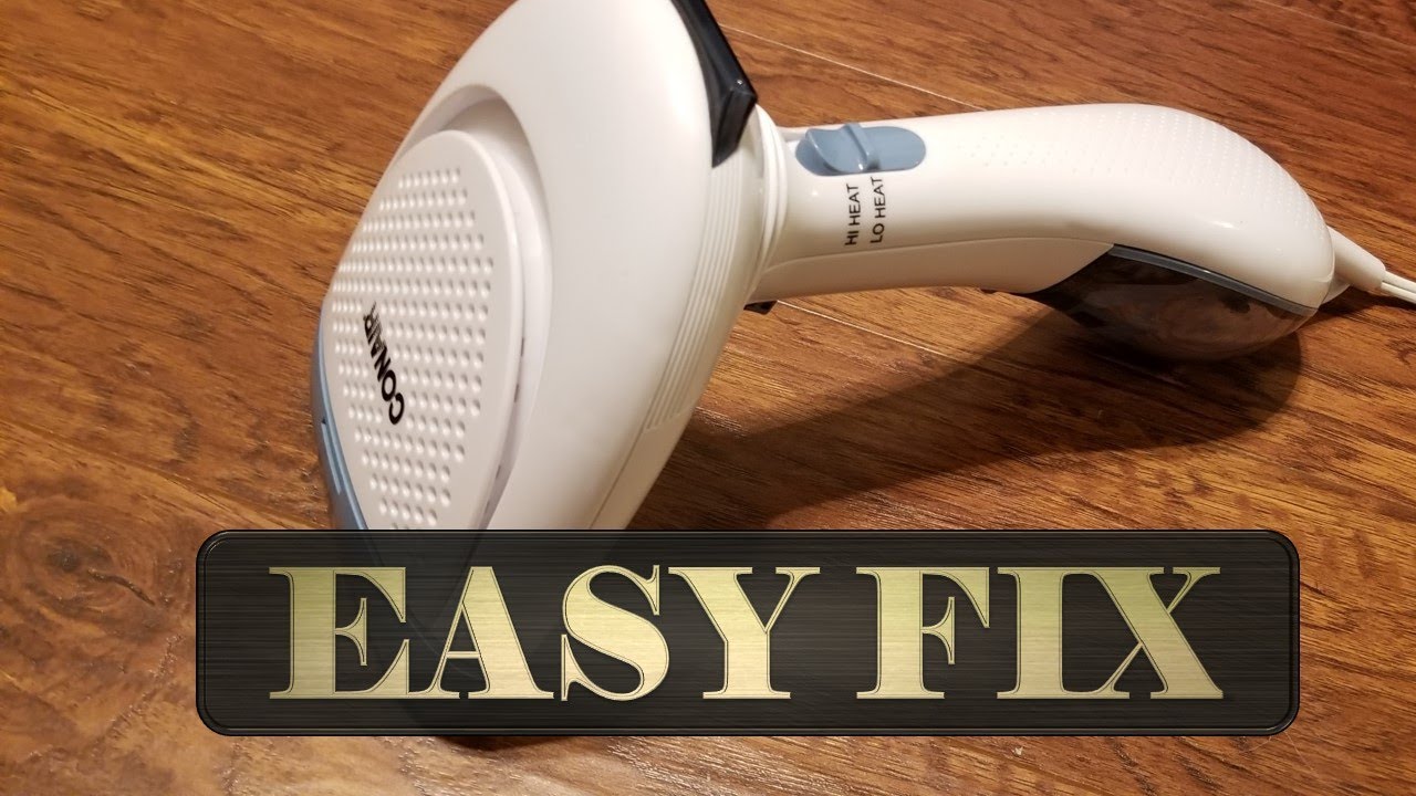 Conair Steamer Not Working, Easy Fix - YouTube