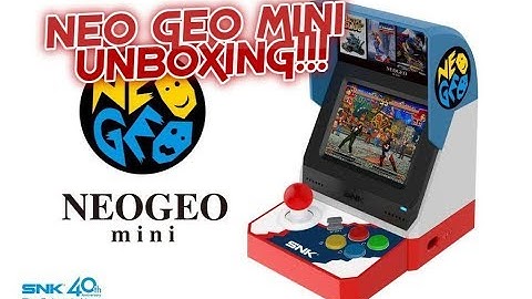 SNK NeoGeo Mini Unboxing By Rival Boss HD (English) Neo Geo