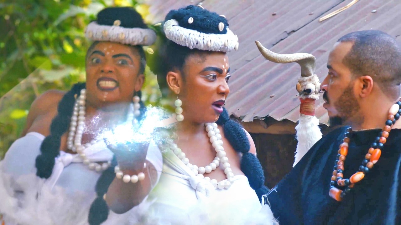 La prêtresse vengeresse a charmé le prince pour qu'il tombe amoureux d'elle - Film Nigérian