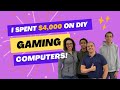 I Spent Over $4,000 Building DIY Gaming Computers With My Sons! - Thrift Diving