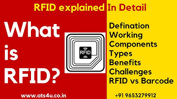 What is RFID? How RFID works? 2021 video - Components, Benefits, challenges. EVERYTHING  about RFID