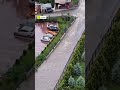 Intense Floods Rush Through Apartment Building in Turkey