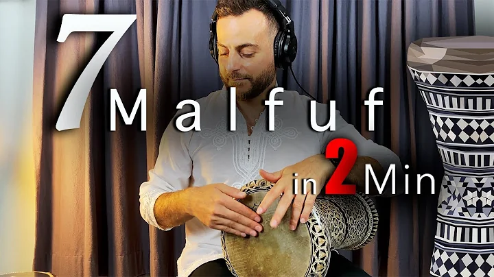 7 DARBUKA PATTERNS in 2 minutes‼️ | MALFUF🌀