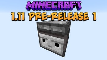Minecraft 1.11 Pre-Release 1: New Observer Block Texture & Release Date